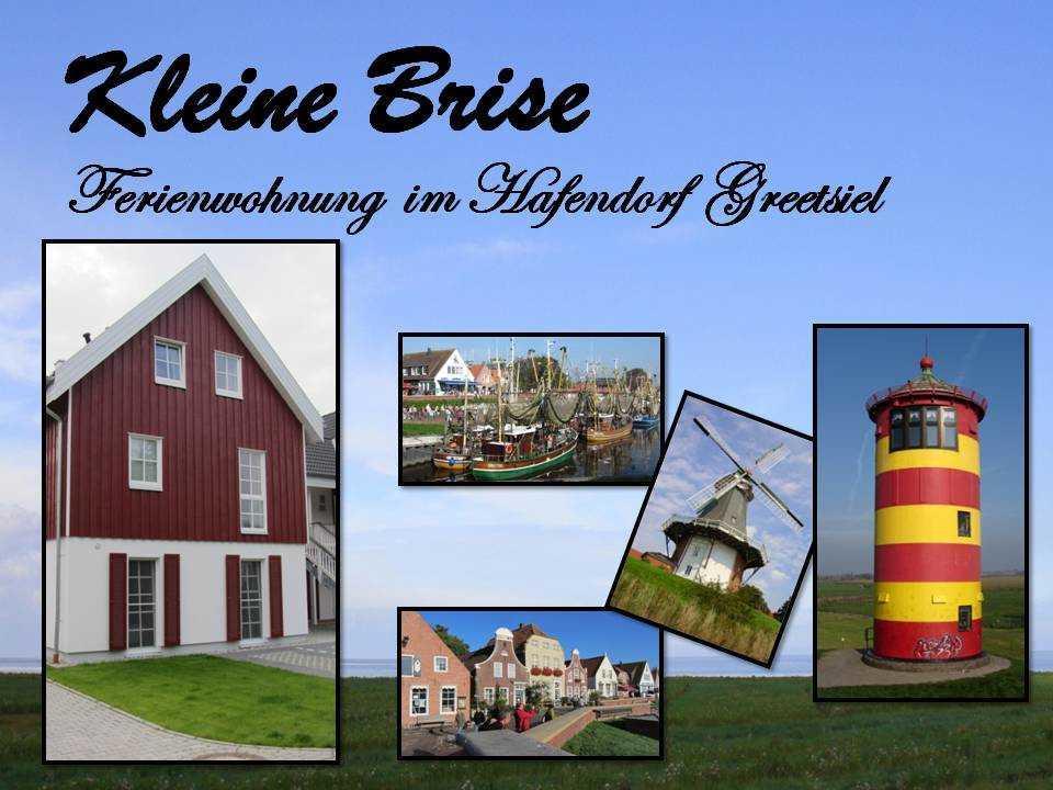 Fewo Kleine Brise Greetsiel Apartment Bagian luar foto